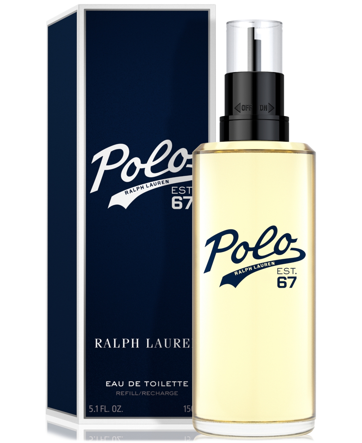 Shop Ralph Lauren Men's Polo 67 Eau De Toilette Refill, 5.1 Oz. In No Color