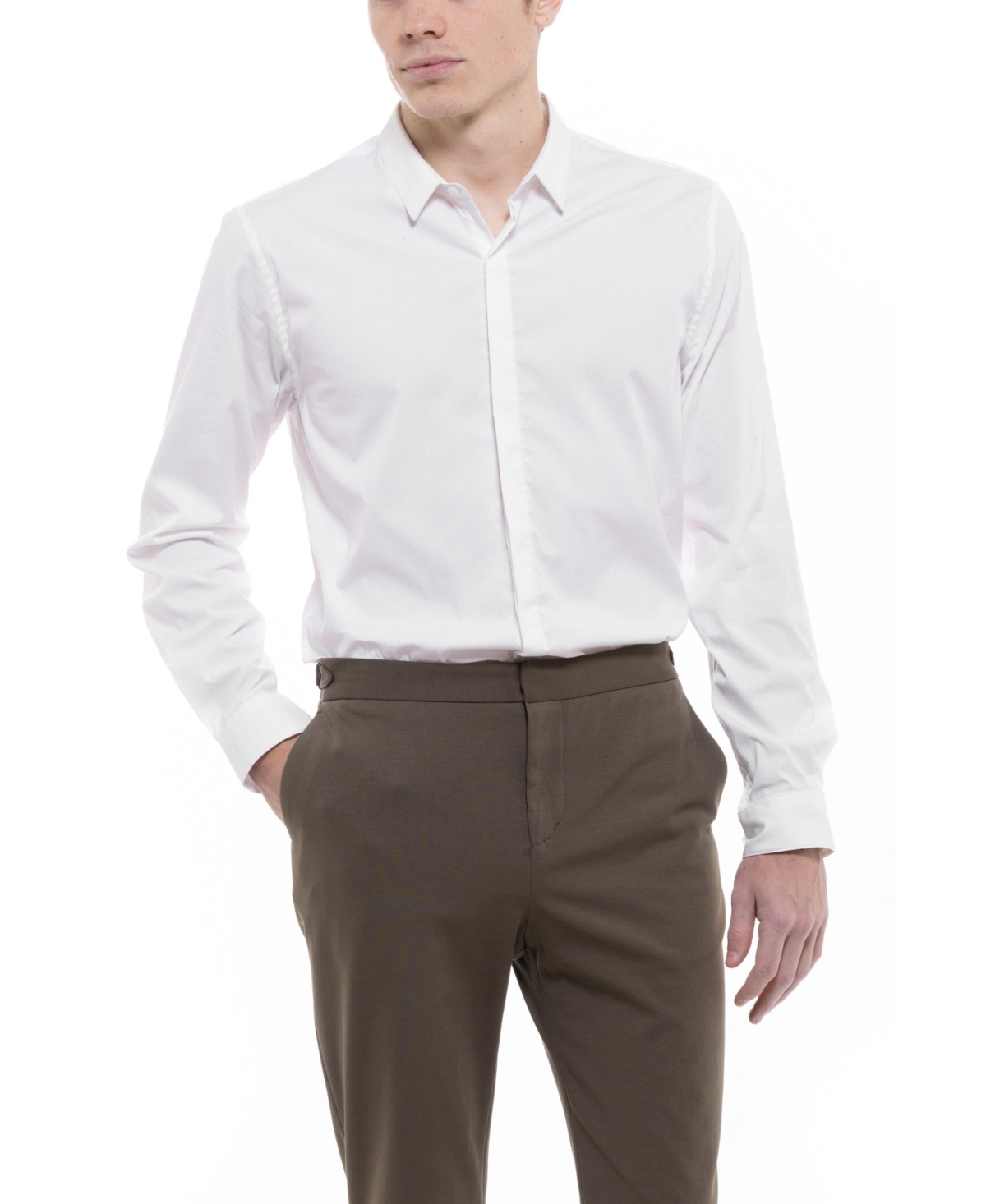 Men's Main Button Down Shirt - White