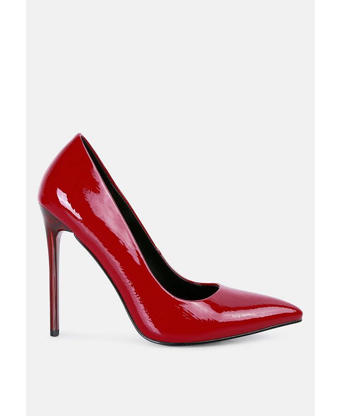 Macy's red high heels deals