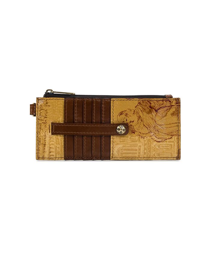 Patricia Nash Small Alanna Leather Wristlet Wallet