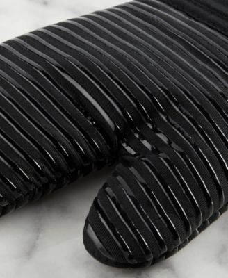 Quilted Cotton Terry Cloth Kitchen Towel, Oven Mitt, Potholder 4-Pack Set