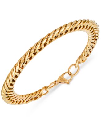 Men's Stainless Steel Cuban Link Chain Bracelet