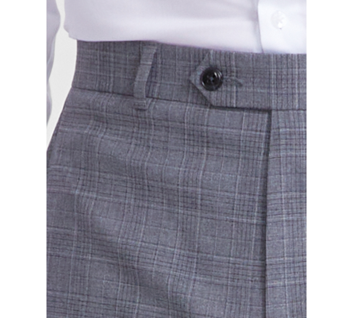 Michael Kors Men's Classic Fit Fall Pattern Pants In Gray