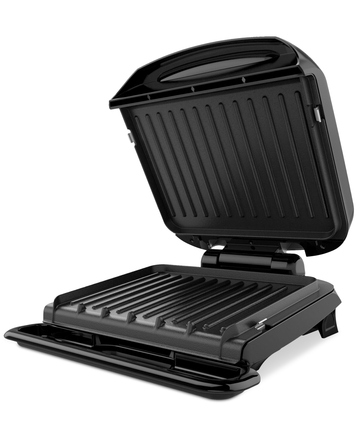George Foreman 4-serving Electric Grill & Panini Press In Black