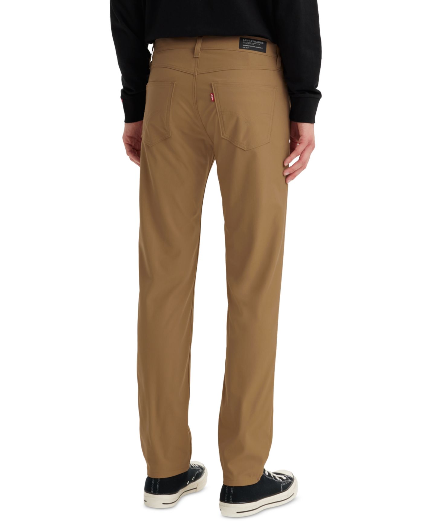 Мужские брюки Levi's 511 Slim-Fit Flex-Tech, цвет: Коричневый орех — фото 2