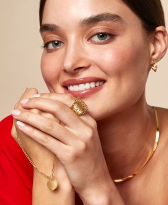 Filigree Openwork Statement Ring in 10k Gold