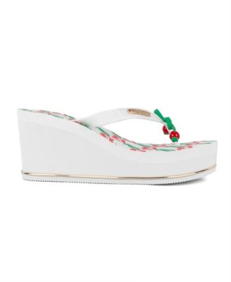 Juicy Couture Women's Umani Cherry Platform Wedge Flip-Flop Juicy Couture Women's Umani Cherry Platform Wedge Flip-Flop