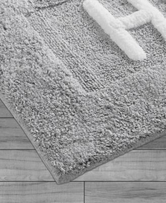 His & Hers Cotton 2-Piece Bath Rug Set