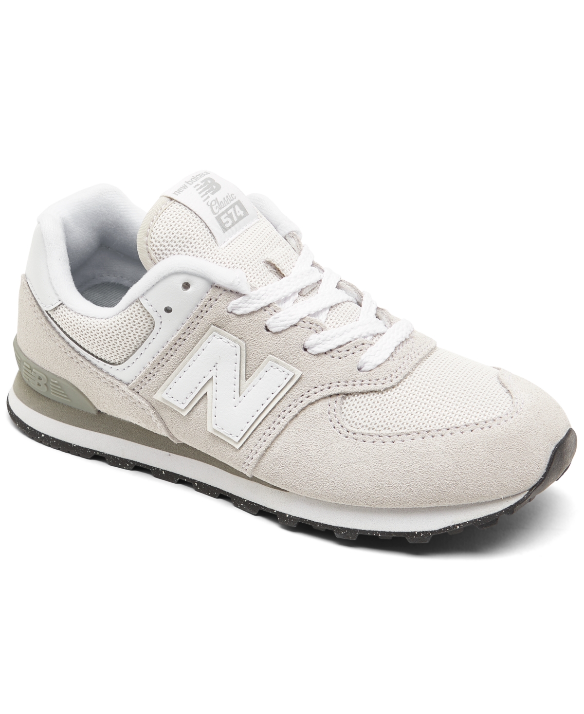Shop New Balance Little Kids 574 Casual Sneakers From Finish Line In Nimbus Cloud