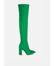 Macys green boots clearance