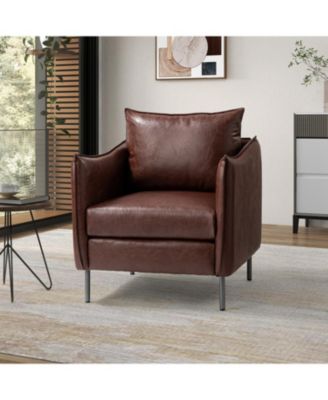 Hope Comfy Living Room Armchair with Metal Legs