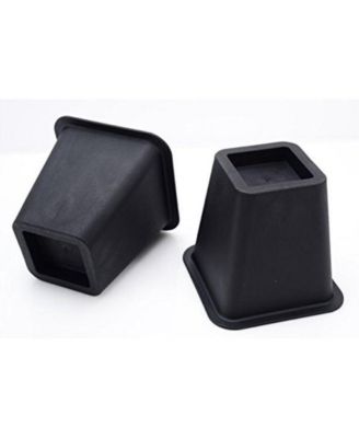 5 to 6-inch Super Quality Bed and Furniture Risers 4-pack in Black