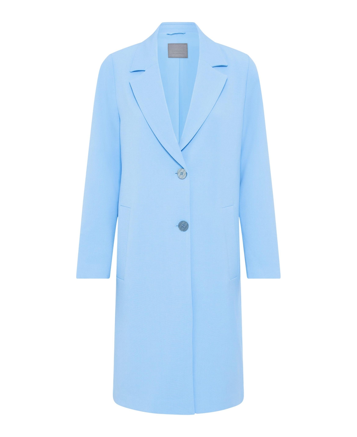 Olsen Long Line Classic Notch Collar Coat