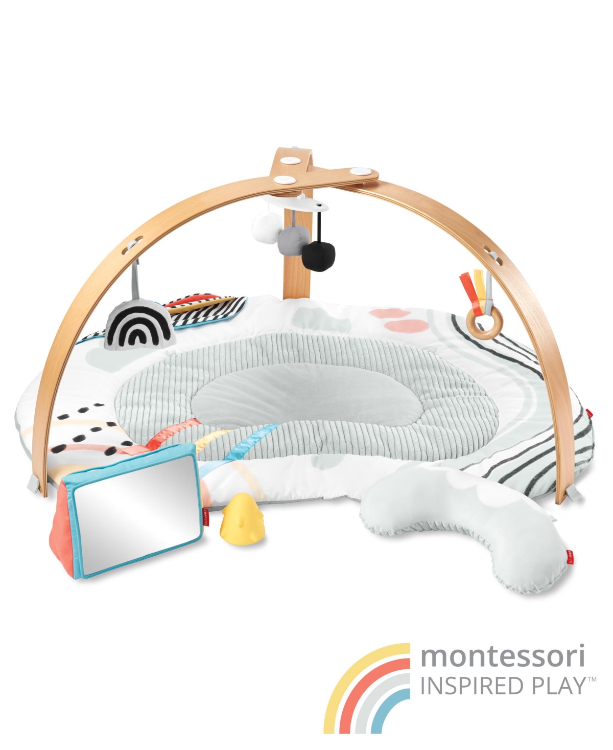 Shop Skip Hop Discoverosity Baby Boys Or Baby Girls Montessori-inspired Play Gym In Multicolor