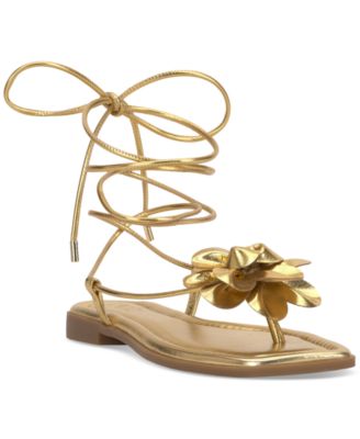 I.N.C. International Concepts - Women's Gilma Flower Flat Sandals