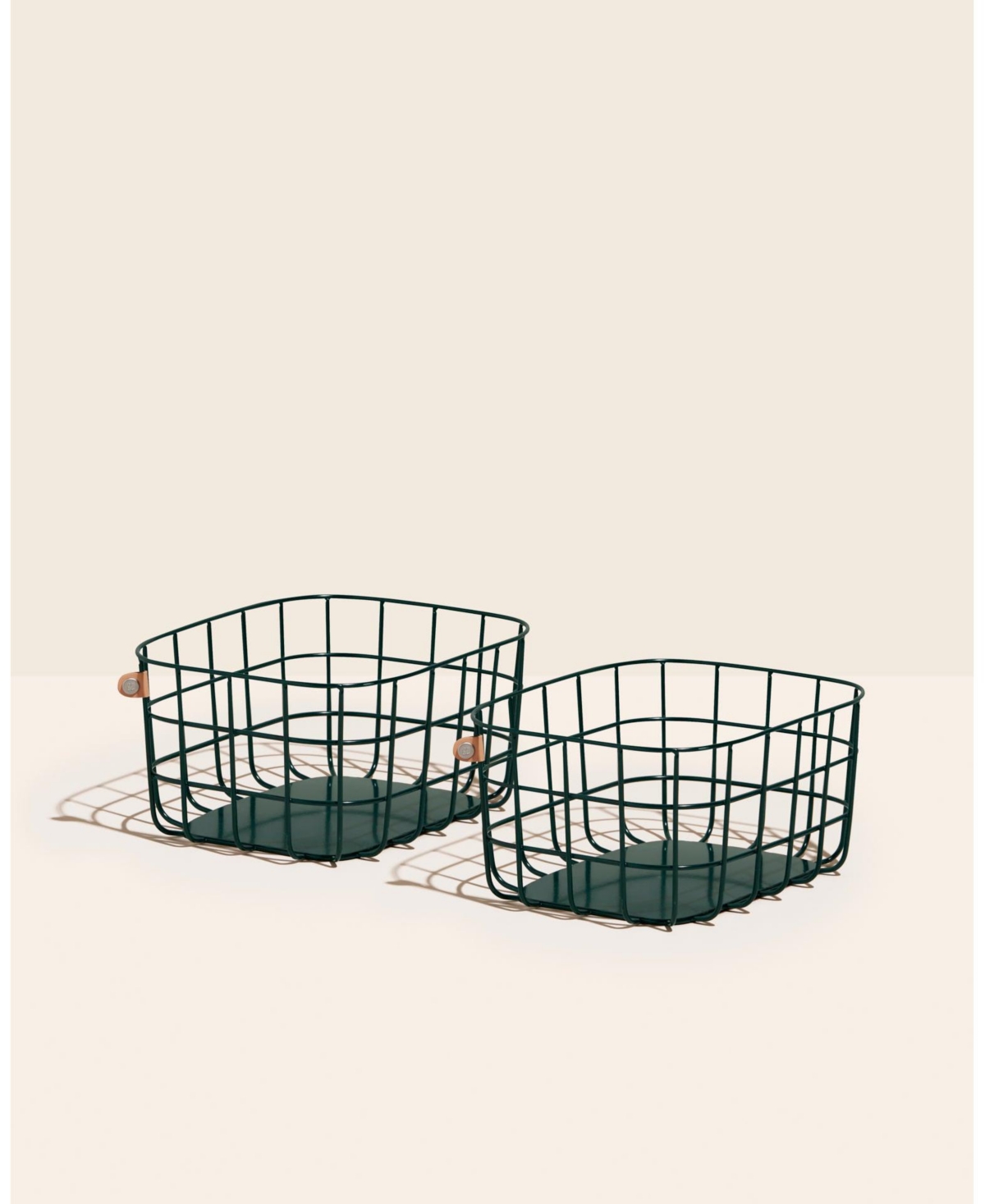 Open Spaces Medium Wire Baskets In Green