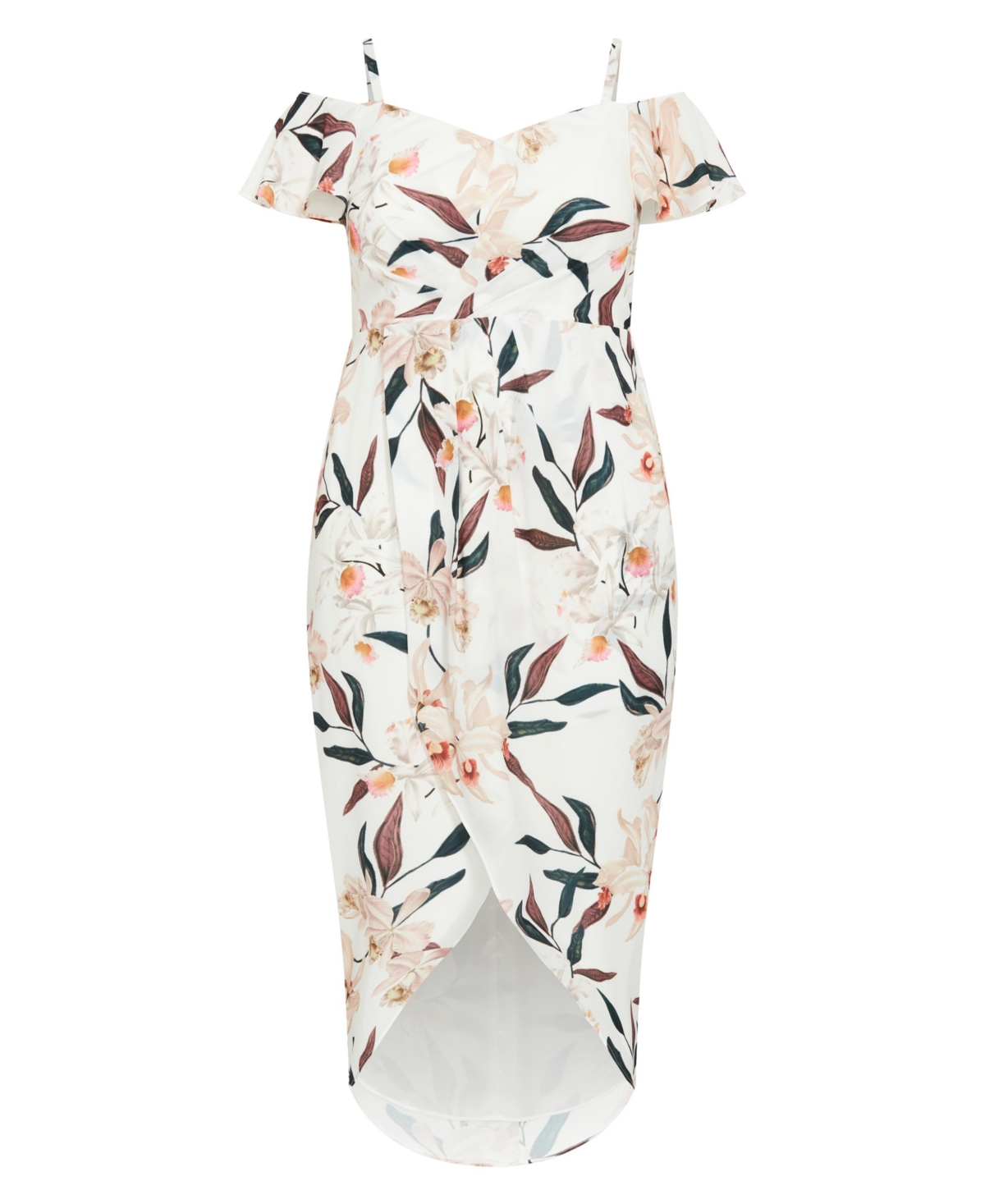 Plus SizeMaxi Dress - Sweet orchid
