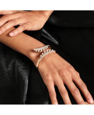 Women's Gold Leaf Wrap Bracelet