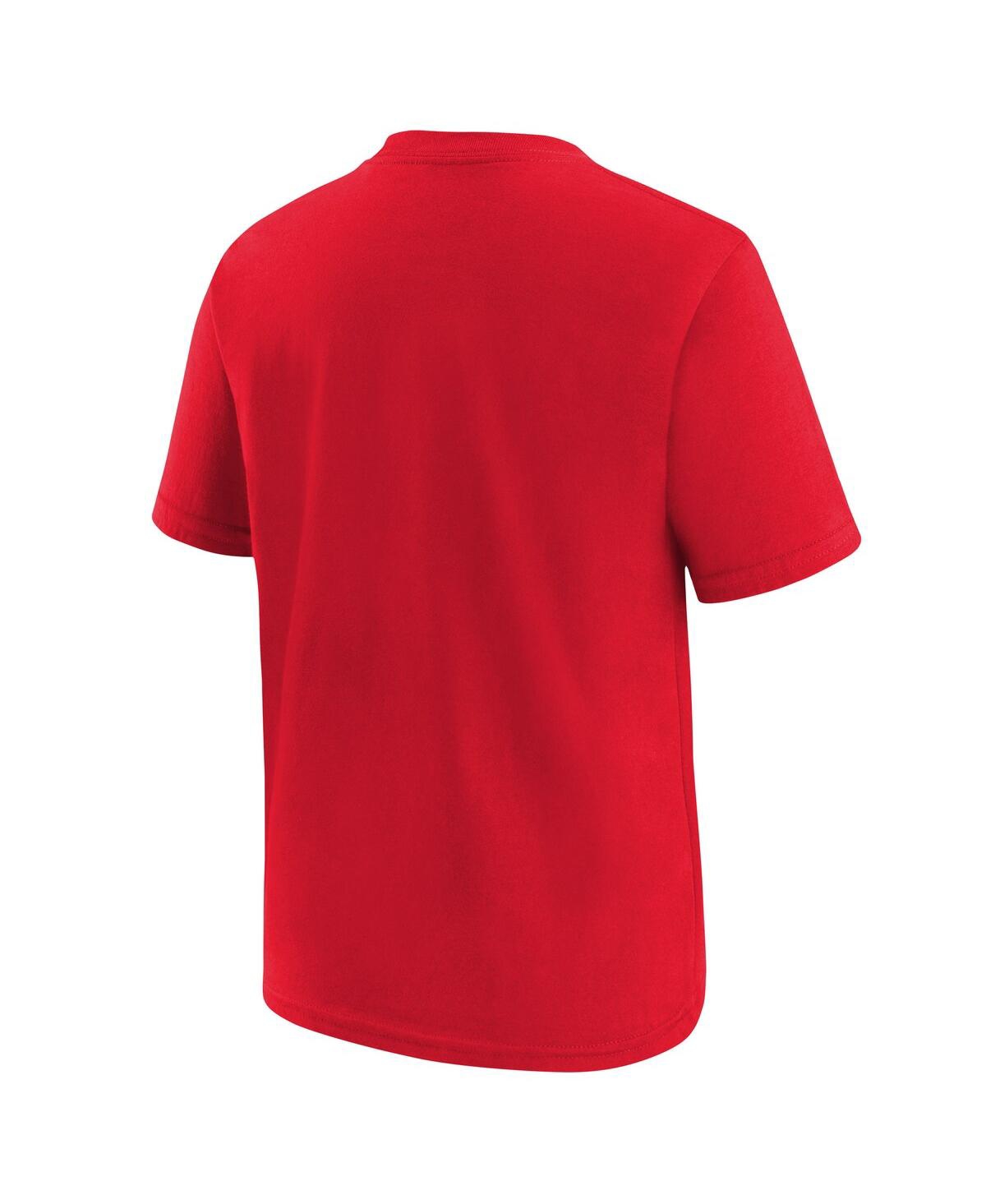 Shop Nike Big Boys  Red Kansas City Chiefs Super Bowl Lviii Champions Local Fashion T-shirt
