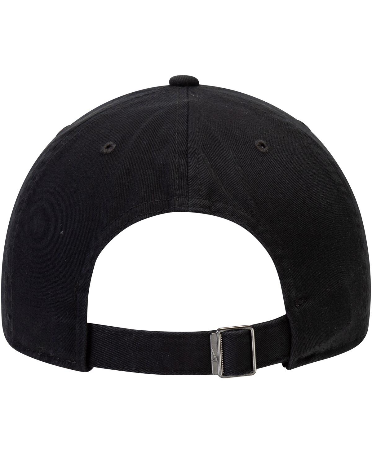 Shop Nike Youth Boys And Girls  Black Heritage 86 Futura Adjustable Hat