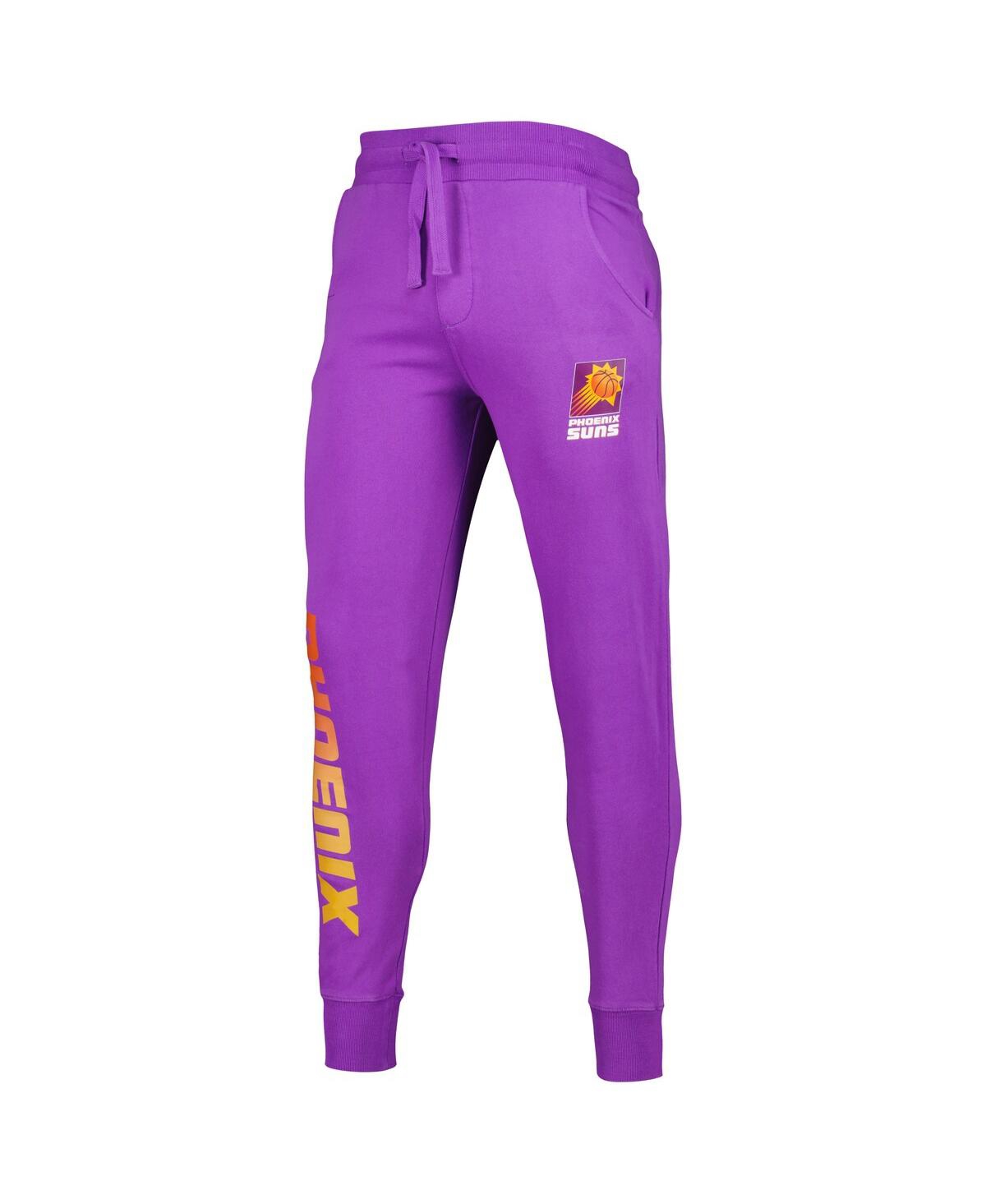 Shop Sportiqe Men's  Purple Phoenix Suns Hardwood Classics Boon Jogger Pants