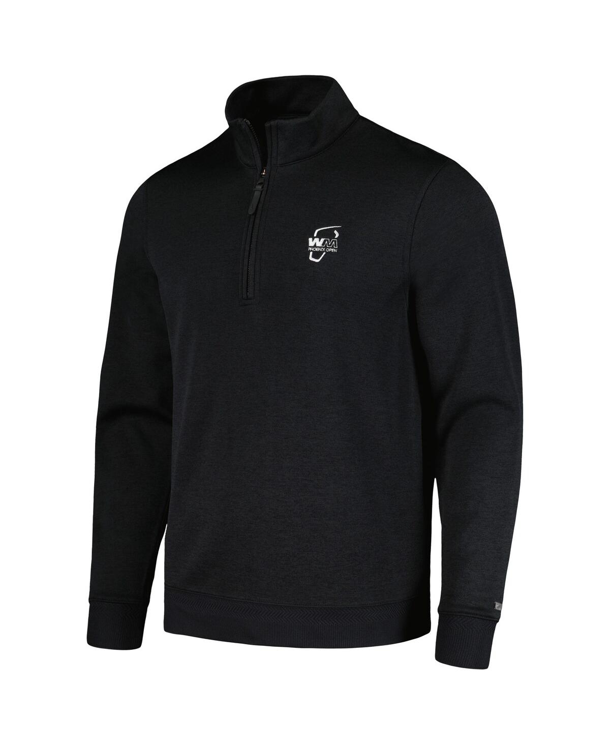 Nike Women's  Black Wm Phoenix Open Player Performance Half-zip Top In Black