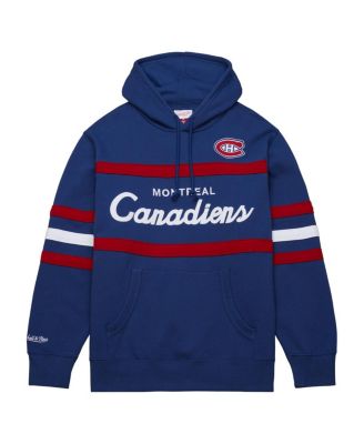 Men's Navy Montreal Canadiens Head Coach Pullover Hoodie