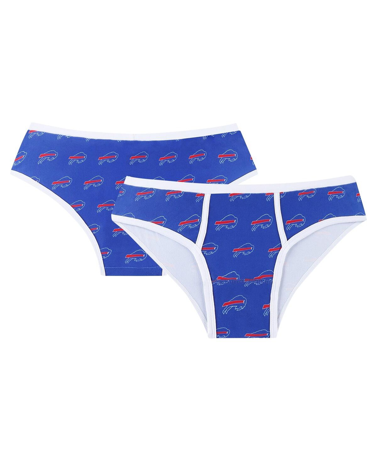 Women's Concepts Sport Royal Buffalo Bills Gauge Allover Print Knit Panties - Royal
