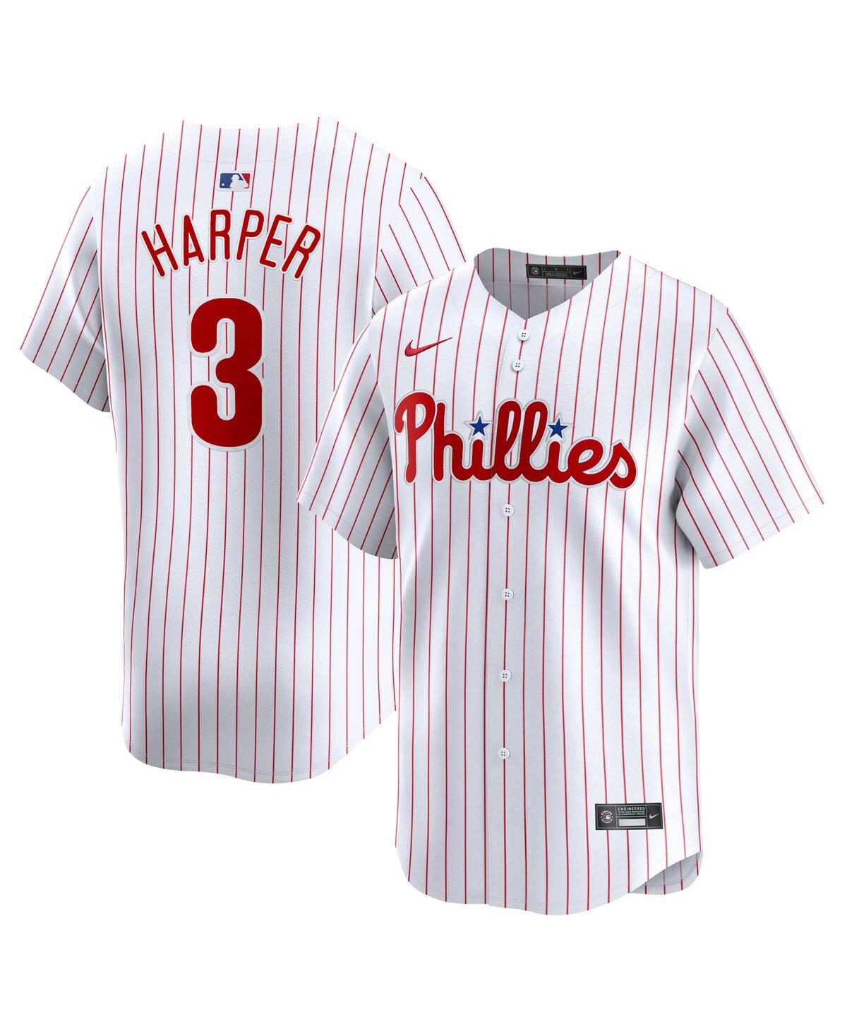 Men's Nike Bryce HarperPhiladelphia Phillies Home Limited Player Jersey - White