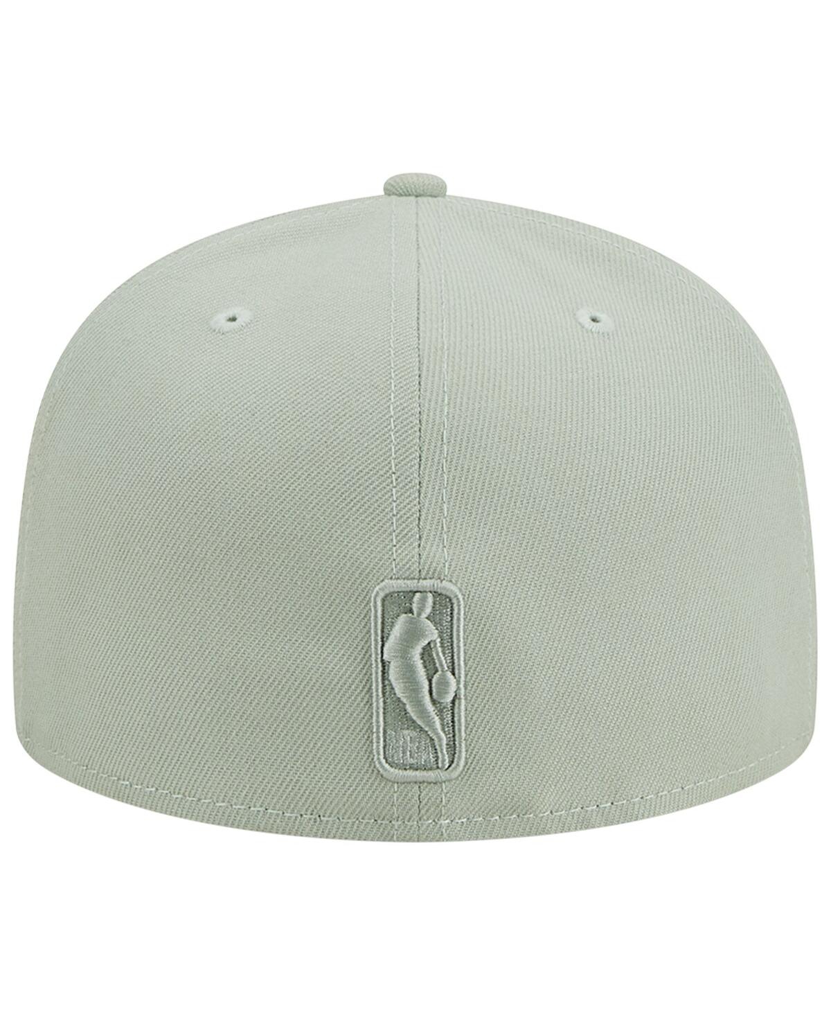 Men's New EraPhiladelphia 76ers Sage Color Pack 59FIFTY Fitted Hat - Light Green