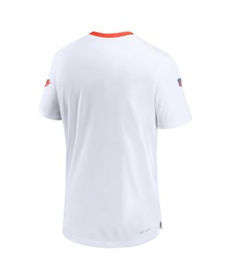 Men's White Cleveland Browns Sideline Coaches Alternate Performance T-shirt