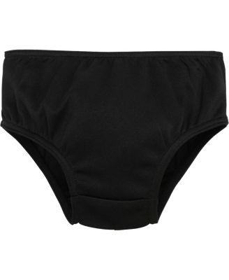 Baby Girls Black New Orleans Saints Cheer Captain Jumper Dress