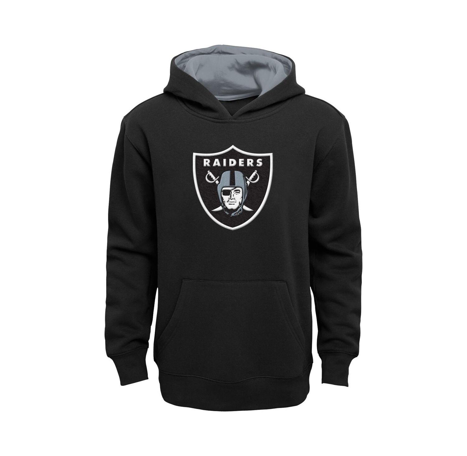 Little Boys and Girls Black Las Vegas Raiders Prime Pullover Hoodie