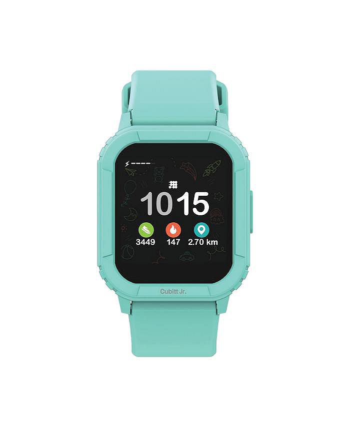Cubitt Jr. Kids Smart watch  Fitness Tracker Rubber Strap for Boys and Girls - Blue