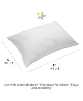 Cotton Percale 2-Pack Pillow, Toddler