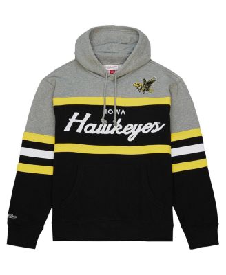 Men's Black Iowa Hawkeyes Head Coach Pullover Hoodie