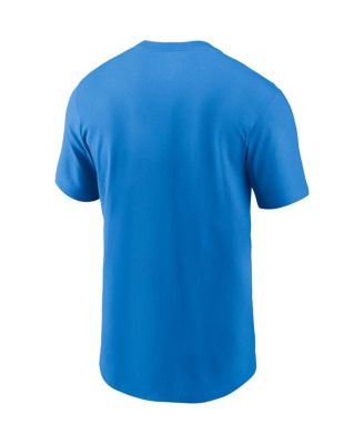 Men's Powder Blue Los Angeles Chargers Lockup Essential T-shirt
