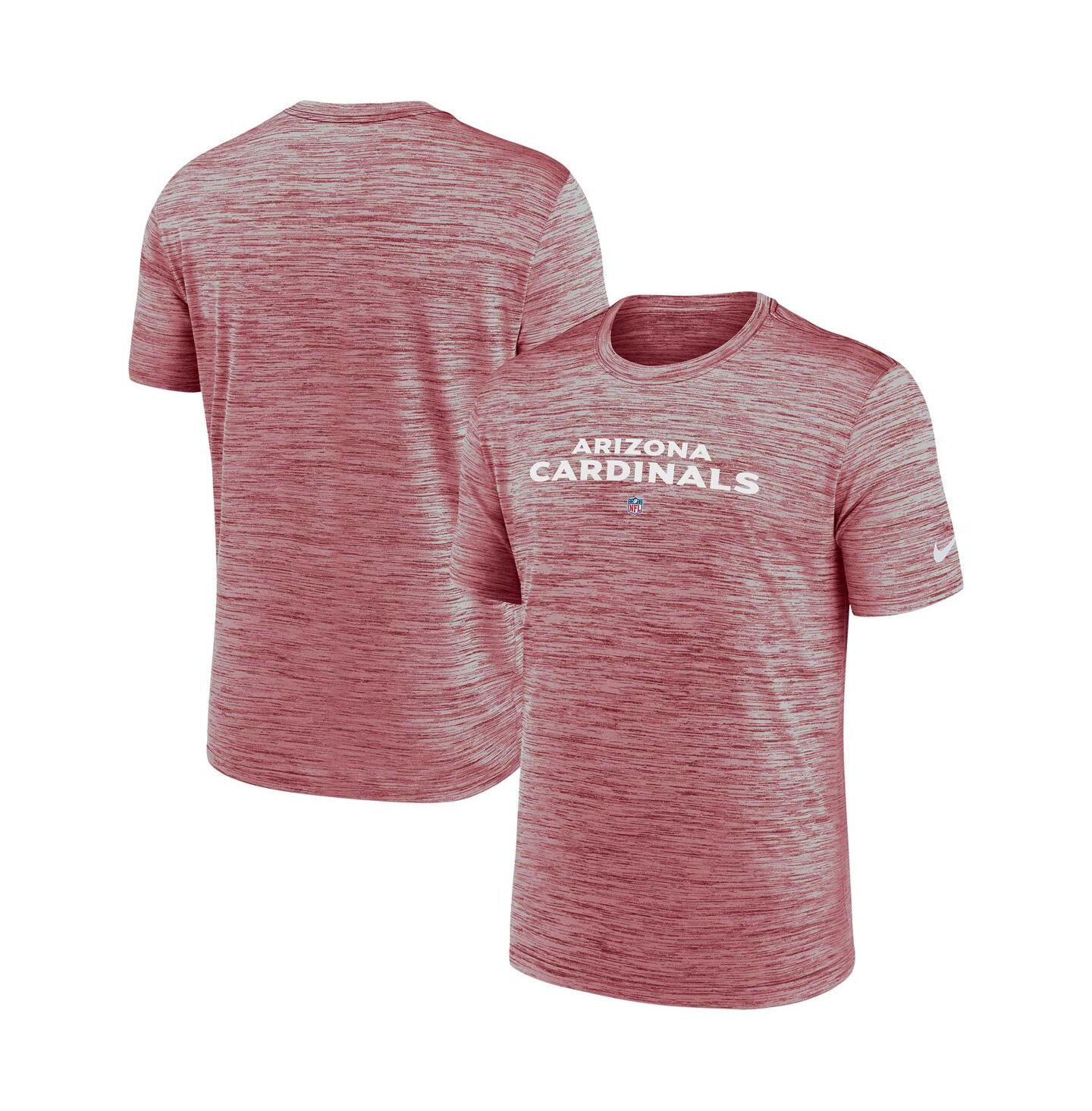Мужская футболка Nike Cardinal Arizona Cardinals Velocity Performance — фото 1