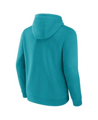 Men's Aqua Miami Dolphins Between the Pylons Pullover Hoodie