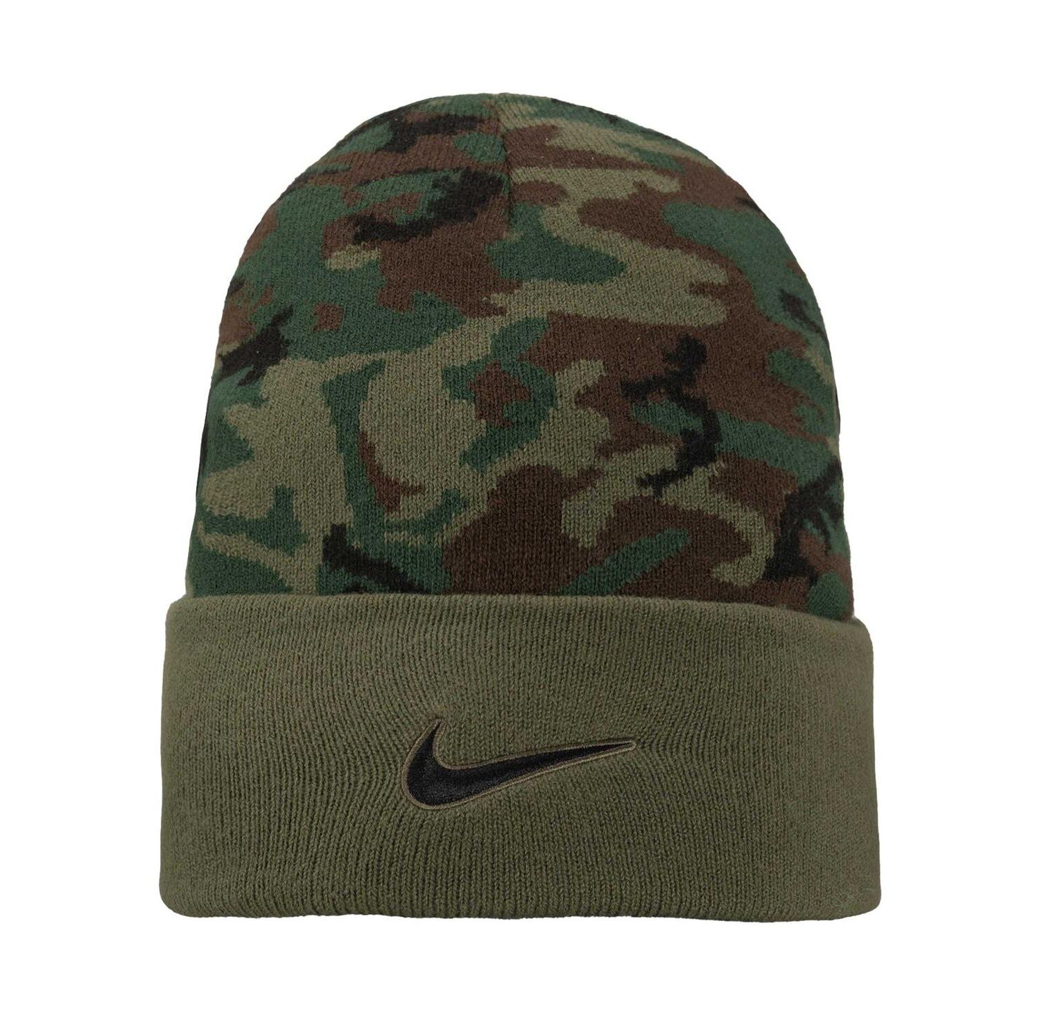 Men's Camo Baylor Bears Military-Inspired Pack Cuffed Knit Hat