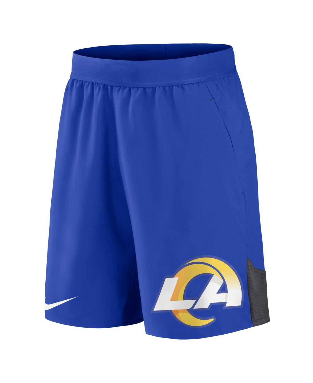 Nike Men's  Royal Los Angeles Rams Stretch Performance Shorts In Royal