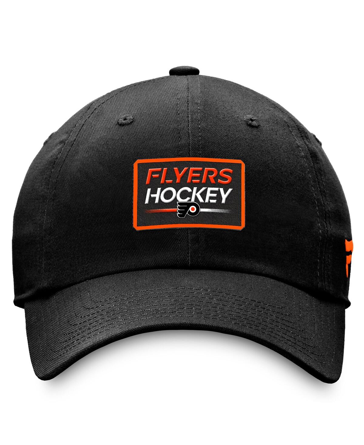 Shop Fanatics Men's  Black Philadelphia Flyers Authentic Pro Prime Adjustable Hat