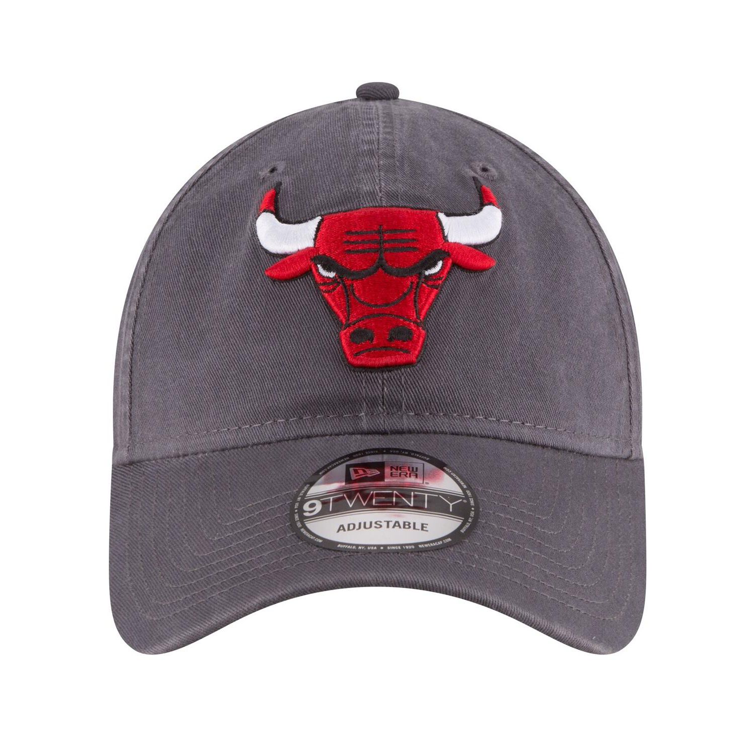 Men's Charcoal Chicago Bulls Team 2.0 9TWENTY Adjustable Hat