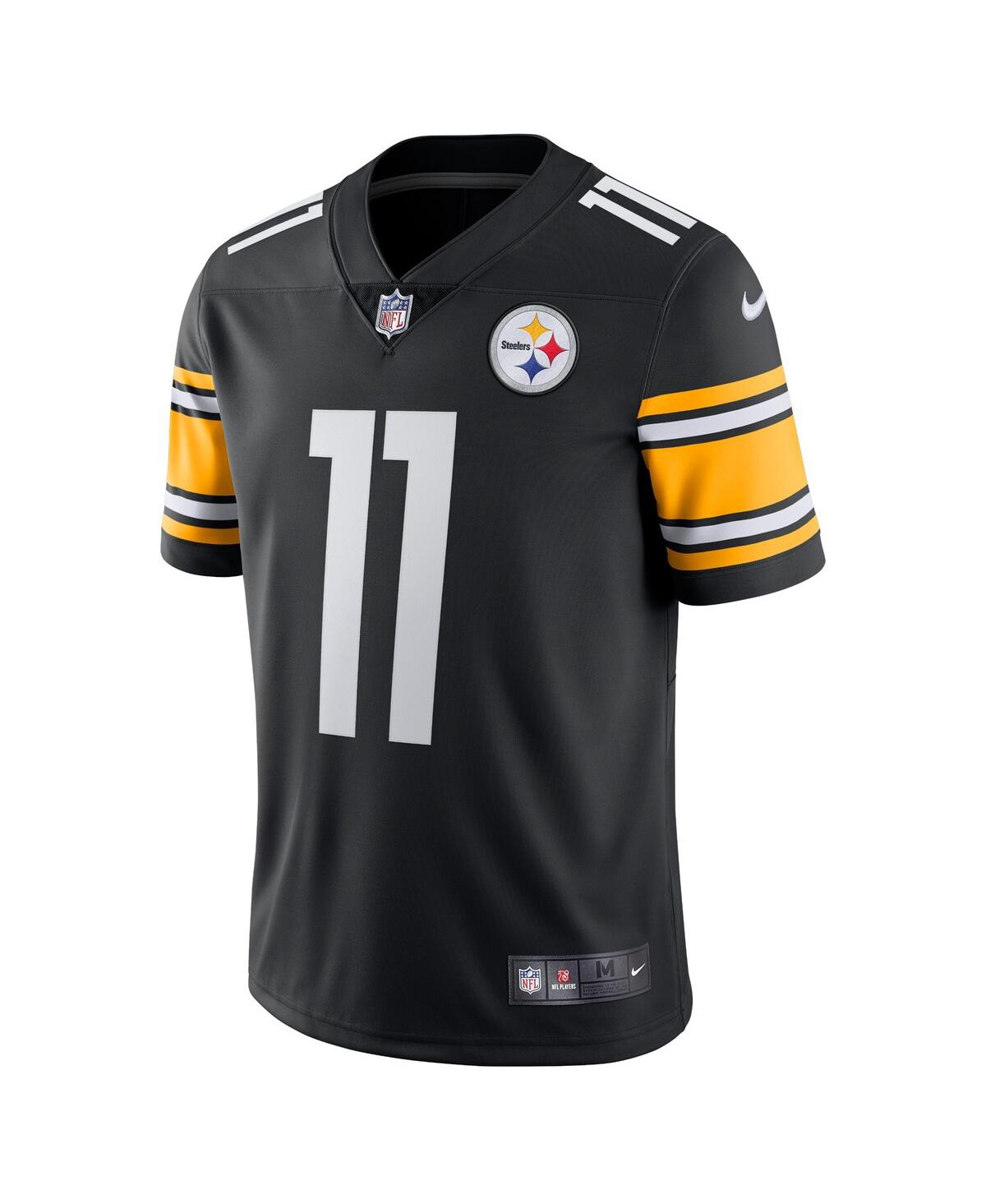 Men's Nike Chase ClaypoolPittsburgh Steelers Vapor Limited Player Jersey - Black