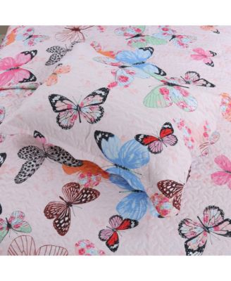 Kids Girls Quilt Set Bedspread Coverlet Set A72 - Queen