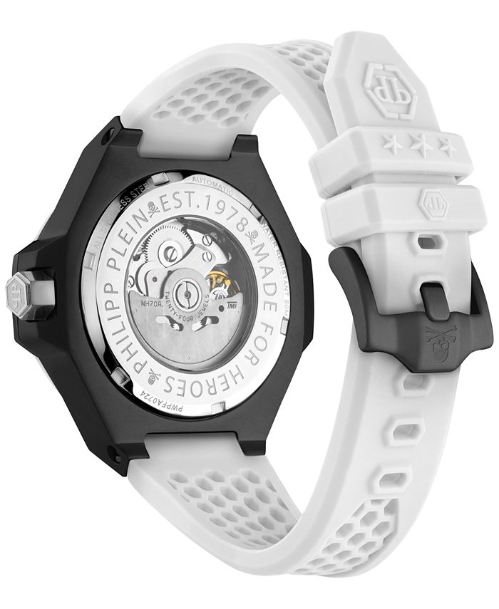 Philipp Plein White Synthetic Dress Watch