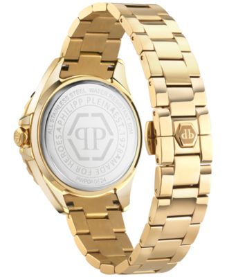 Women's Heaven Gold Ion Plated Stainless Steel Bracelet Watch 38mm