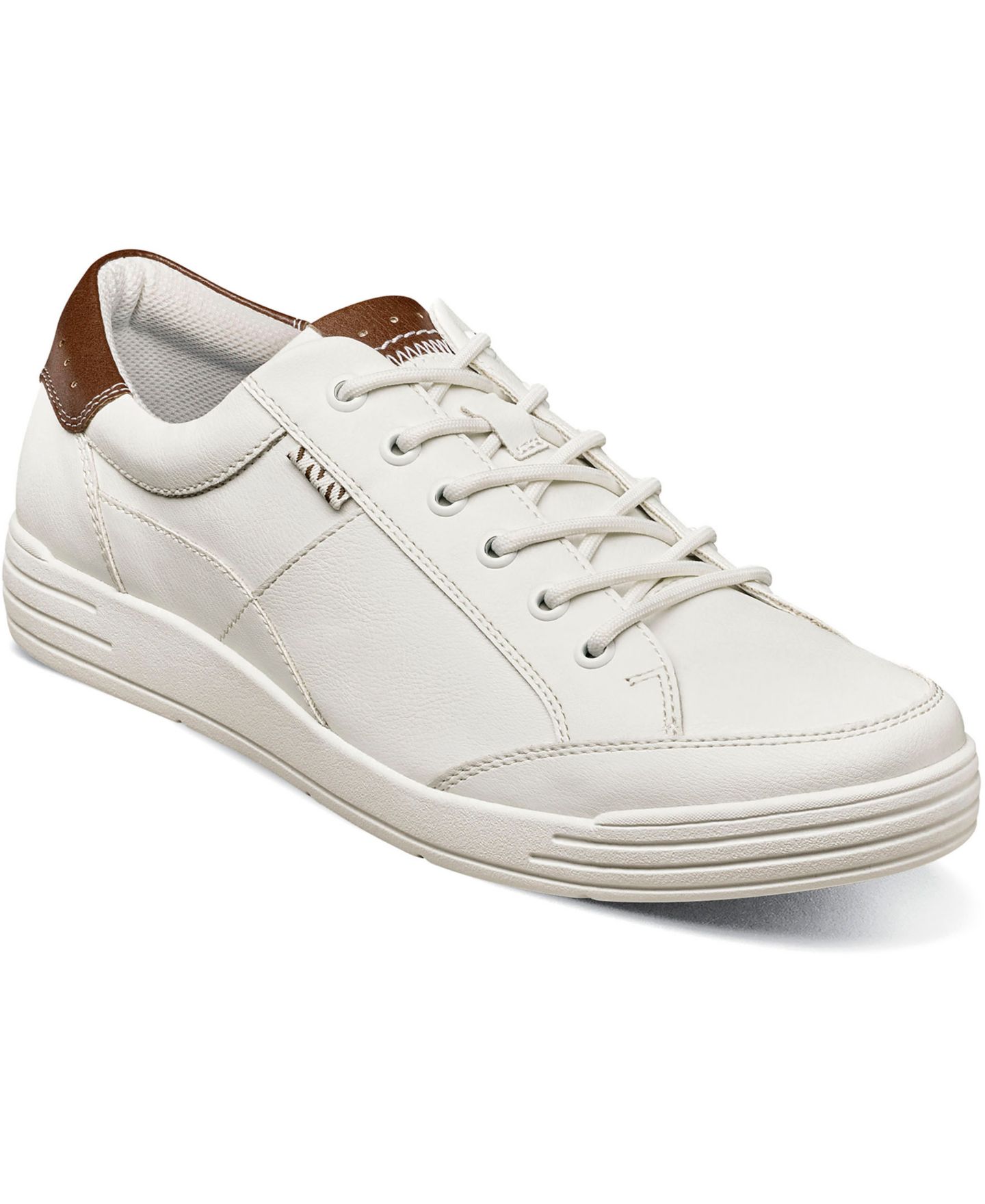 Мужские туфли Nunn Bush Kore City Walk Lace To Toe Oxford, цвет: Белый — фото 1