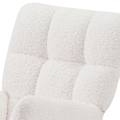  Rocking Chair with High Backrest for Nursing