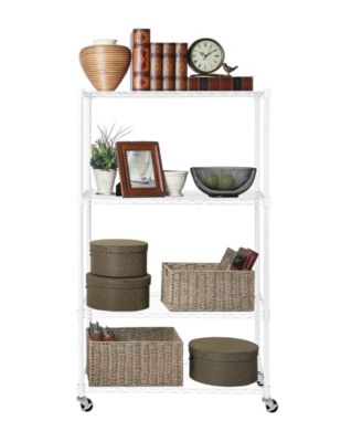 UltraDurable 4-Tier NSF Steel Wire Shelving System